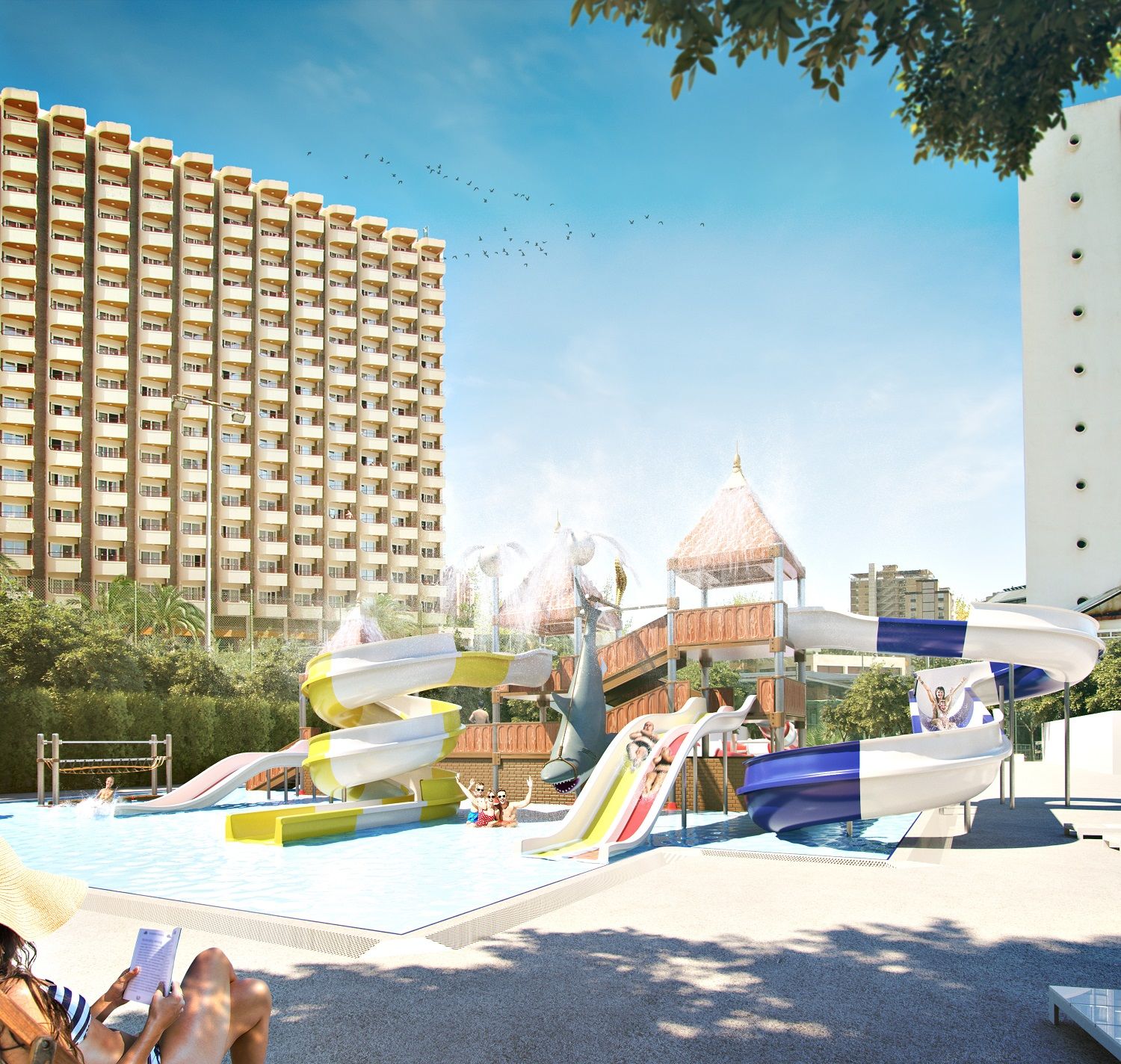 בנידורם Hotel Rosamar מראה חיצוני תמונה